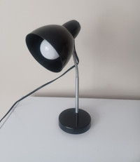 Black desk lamp-like new!