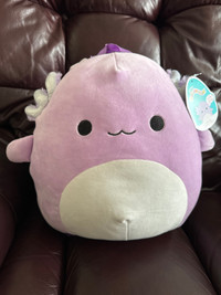 NEW  15” Monica Squishmallows Axolotl Backpack 