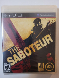 Saboteur Sony PlayStation 3 PS3 New Sealed Loose Disc