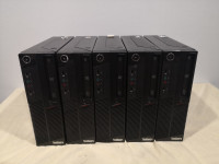 5 Units Lenovo ThinkCentre M90 - $150