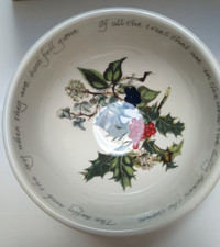 Portmeirion Holly and Ivy Salad bowls
