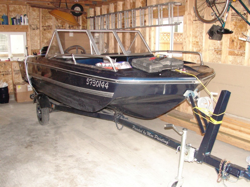 Boat & trailer Powerboats & Motorboats Winnipeg Kijiji