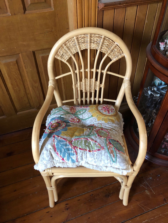 Pier 1 BOHO Bentwood Chair with Cushion in Chairs & Recliners in Kitchener / Waterloo