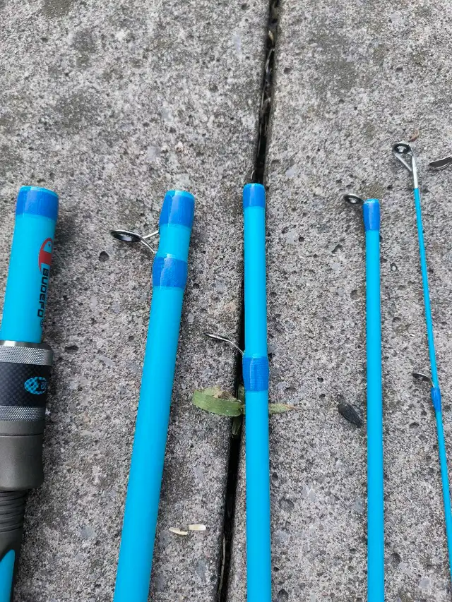 2.1m 5pc Medium Action Baitcasting Fishing Rod 62863260333057121