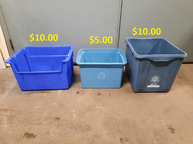 Recycling Bins - Various Shape and sizes in Storage & Organization in City of Toronto