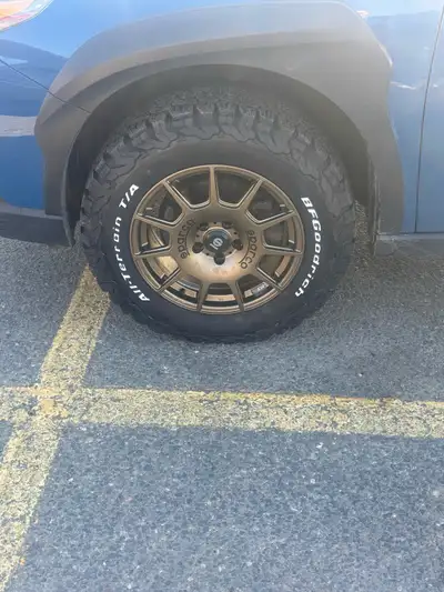 3 months old. Bought new end of March and put on. Selling the car so selling these tires only ( not...