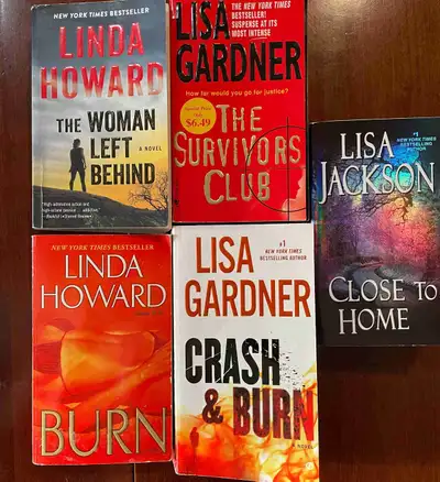 This set of 5 books makes for intriguing reads. Sold as a set.