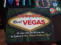 "Welcome to Real Vegas" casino board game.