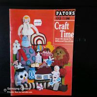 Vintage 1970s Patons Craft Time #172 40+ gift & novelties