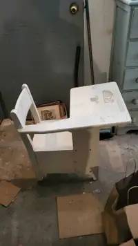 Child's desk with side drawer