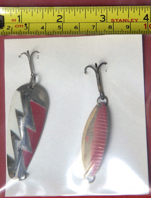 Lures, ice chisel, spoons, spinners, hooks & spreaders sale! in Garage Sales in City of Toronto - Image 3