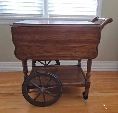 VINTAGE TEA/BEVERAGE CART , View more