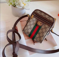 Gucci Ophidia GG Shoulder Bag - Beige