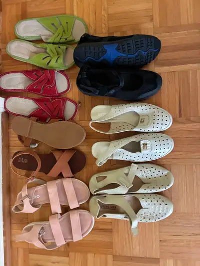 Assorted Women's Sandals and Shoes, View more