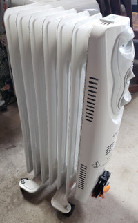 1500W Oil Filled Space Heater