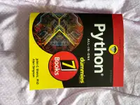 Python 7 in 1 textbook for dummies