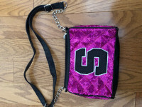 Justice purse with the letter S