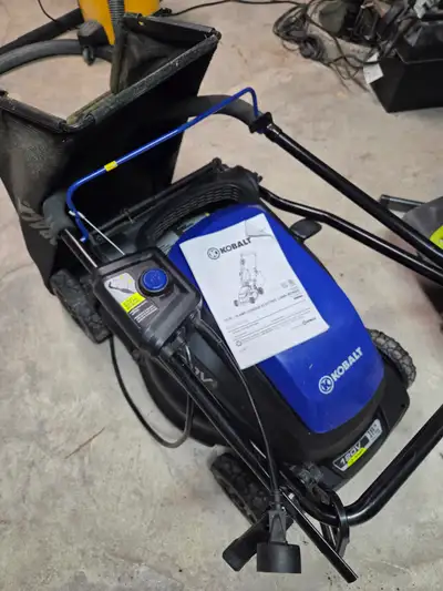 Kobalt corded lawnmower/tondeuse a gazon 16"- 120V, View more