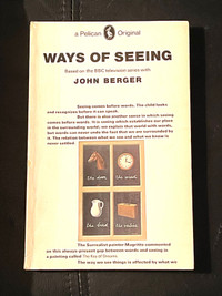  John Berger: ways of seeing softcover book