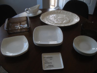 Glass Bakeware and Dishes (15 Pces)