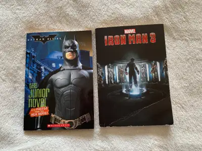 Junior Novel Books - Iron Man & Batman, View more