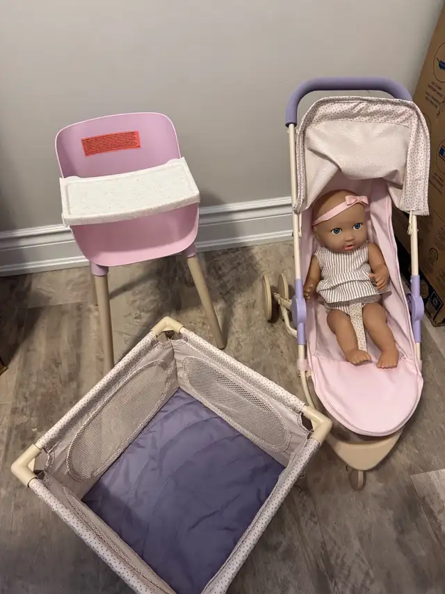 B. Toys Baby Doll Play Set in Multi-item in Hamilton - Image 3