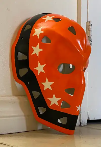 Vintage goalie mask