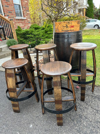 Barrel stools