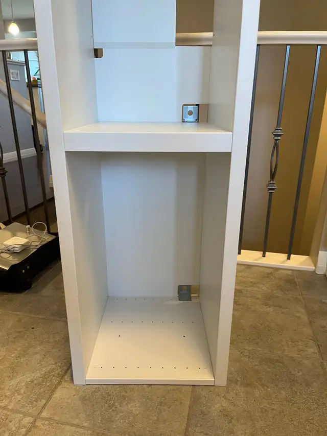 IKEA TV Bench - White in TV Tables & Entertainment Units in Calgary - Image 6