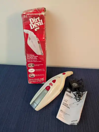 Dirt Devil Hand vac vacuum dustbuster, View more