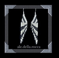   Ale della Rocca: Art Deco Earrings - Boucles d’oreilles