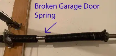 we fix broken garage door springs!, View more