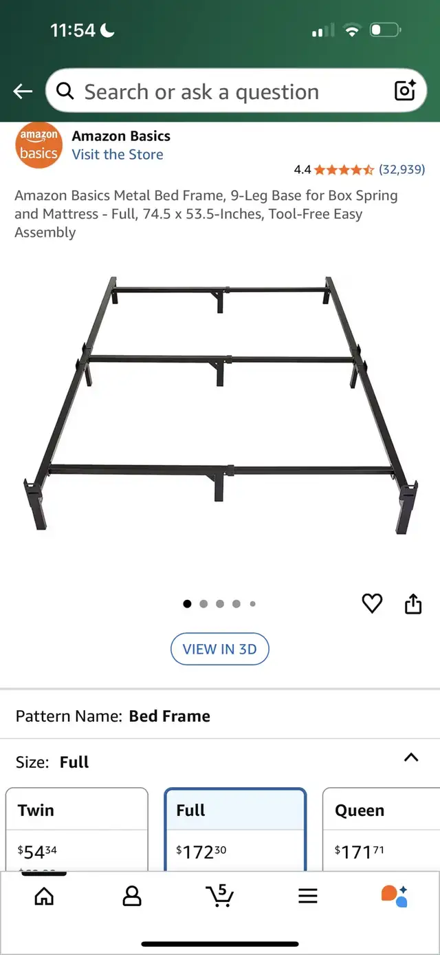 Full Mattress, Bedstand & Duvet $500. Memory Foam JYSK in Beds & Mattresses in Burnaby/New Westminster - Image 9