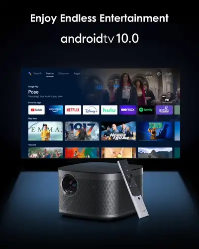 XGIMI Horizon Pro 4K Projector, 1500 Lumens, Android TV 10, View more