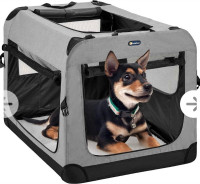 Foldable pet crate (New)