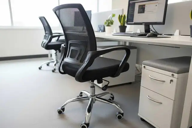 Mesh Office Chair in Chairs & Recliners in Markham / York Region - Image 4