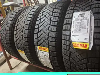 Set of New Pirelli Ice Zero FR premium ice and snow tires, selling for half price, no longer needed...