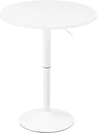 HOOBRO Adjustable Round Bar Table, View more