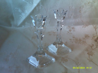 2 chandeliers en cristal