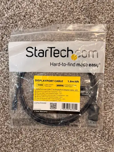 6ft USB C to DisplayPort Cable *NEW* , View more