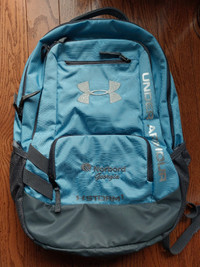 One Under Armor Backpack, one smaller backpack