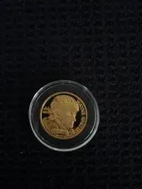 Limited Edition LA Kings Wayne Gretzky Gold Coin