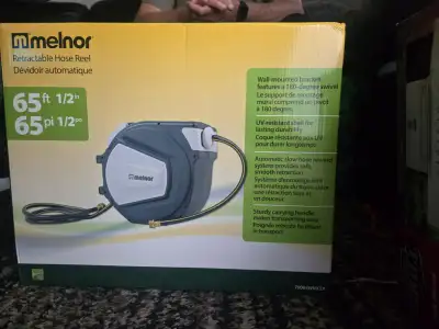 MELNOR RETRACTABLE HOSE REEL, View more