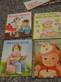 4 Vintage Little  Golden Books,  Eloise Wilkin illustrations,