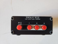 TENEALAY RC32 RCA Stereo Switch