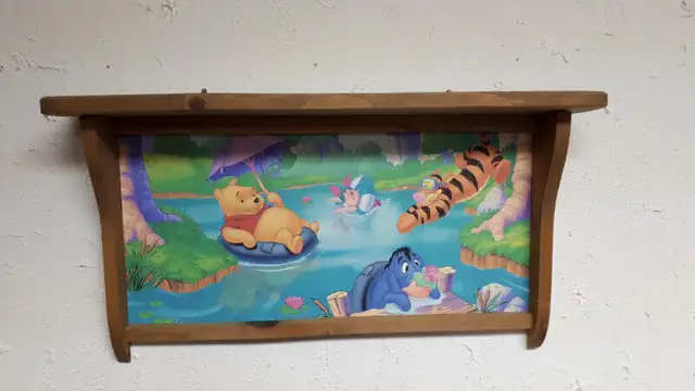 Wooden Shelf Winnie The Pooh in Home Décor & Accents in Peterborough - Image 2