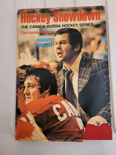 First book is about about the events and games of the Canada-Russia hockey series in 1972, written b...