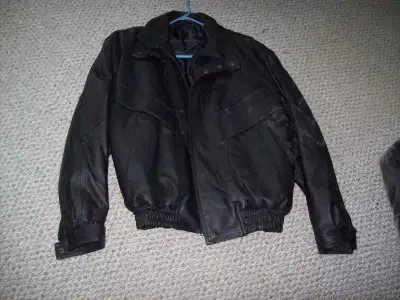 LEATHER JACKET LARGE DRESS STYLE, View more