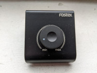 Fostex PC-1e Passive Volume Controller (Black)
