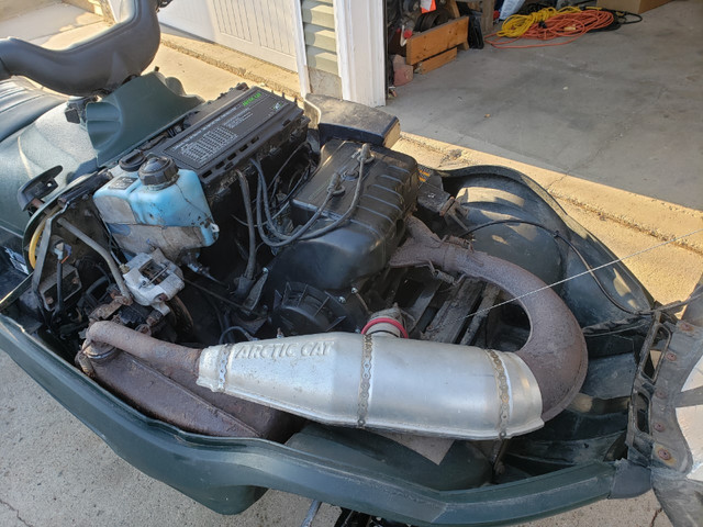 ARCTIC CAT 570 FAN LOW MILE ENGINE FOR SALE in Snowmobiles Parts, Trailers & Accessories in Saskatoon